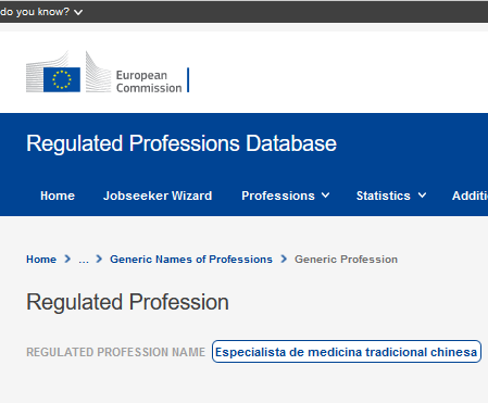 Reconhecimento da profissão na UE através da Directiva 2005/36/CE